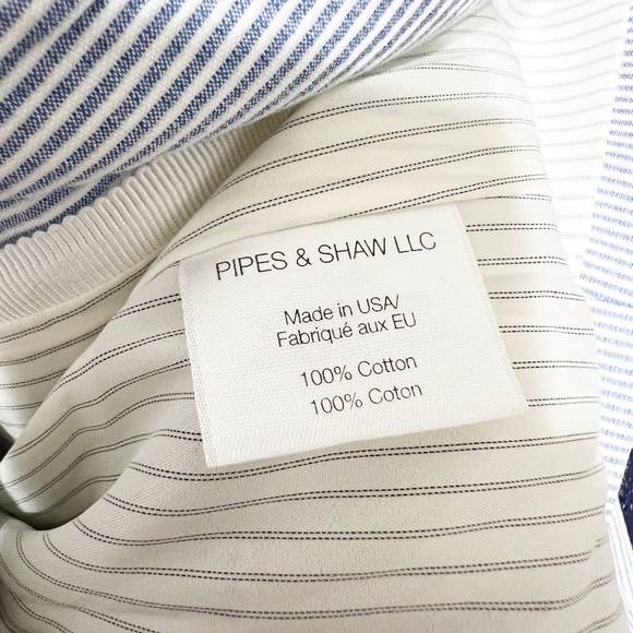 Veronica Beard Cotton Seersucker Blue White Pinstripe One Button Blazer 6 - Picture 3 of 5